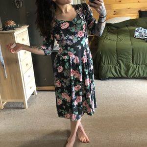 TASH // vintage floral dress